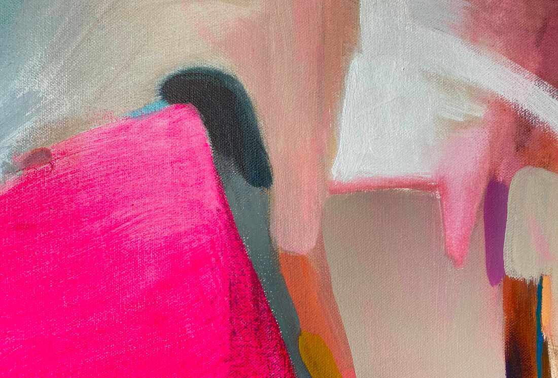 Abstract painting (detail) by Natasha Giles 2024